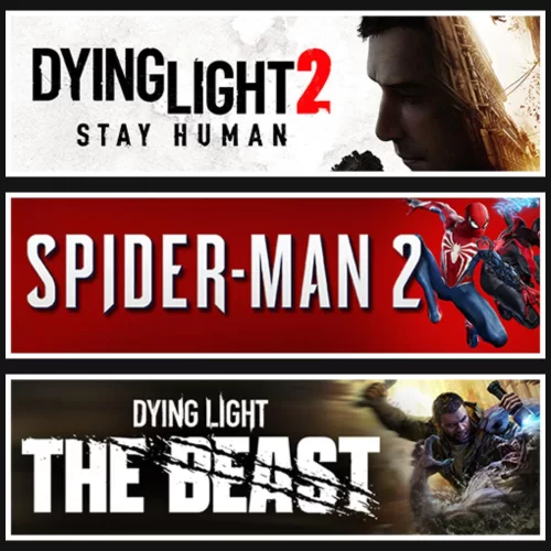 Dying Light 2 +Spider Man 2 +The Beast